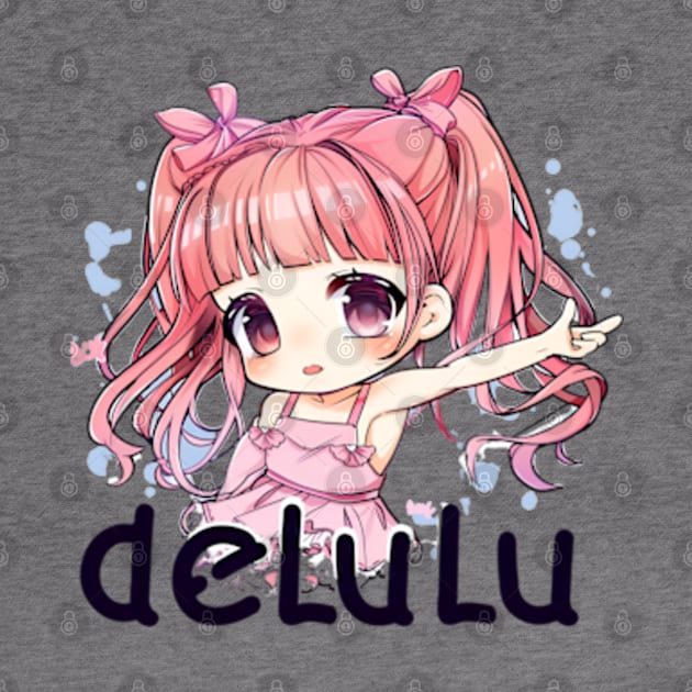 Delulu Anime Girl by MaystarUniverse